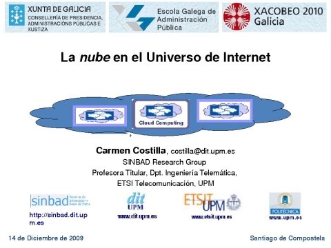 Carmen Costilla, profesora titular de Enxeñaría Telemática, ETSI Telecomunicación, Universidade Politécnica de Madrid.